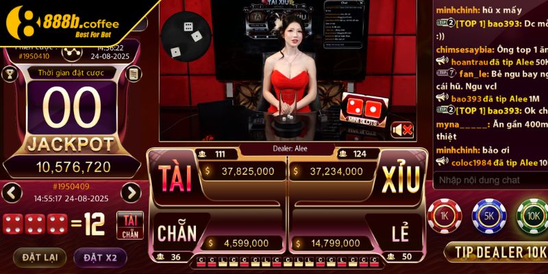 Các cửa cược phổ biến trong 3 Con Xúc Xắc 888B